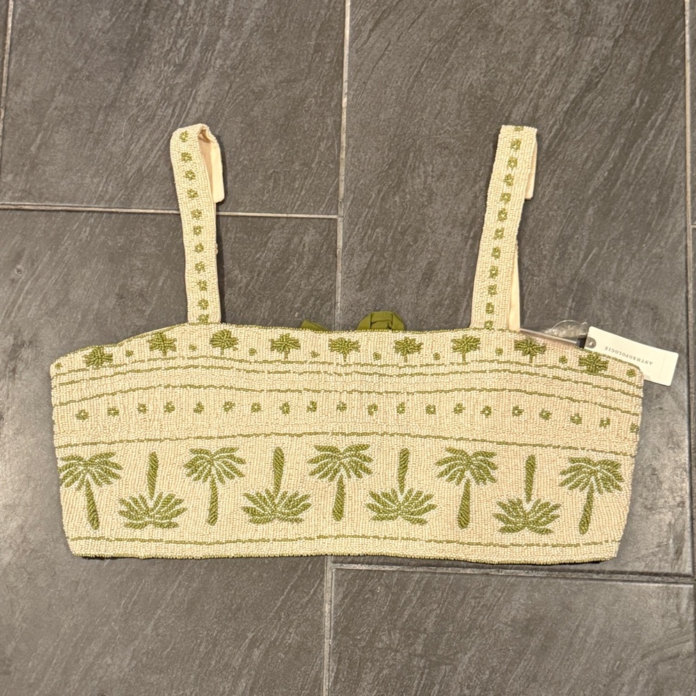 Celandine Beaded Palm Tree Cami